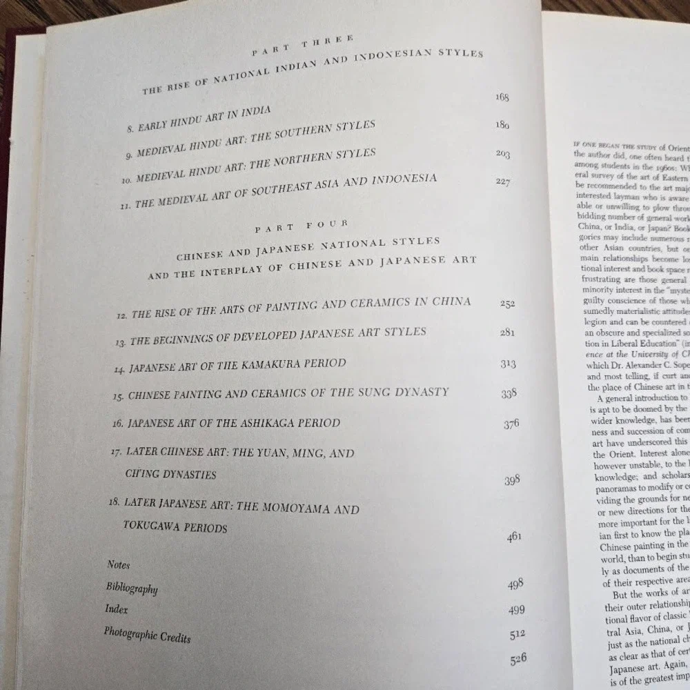 1973 A History of‎ Far Eastern Art Book Sherman E. Lee Hardcover